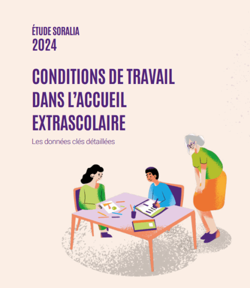 Etude 2024 - Conditions de travail dans l'accueil extrascolaire - Les données clés détaillées